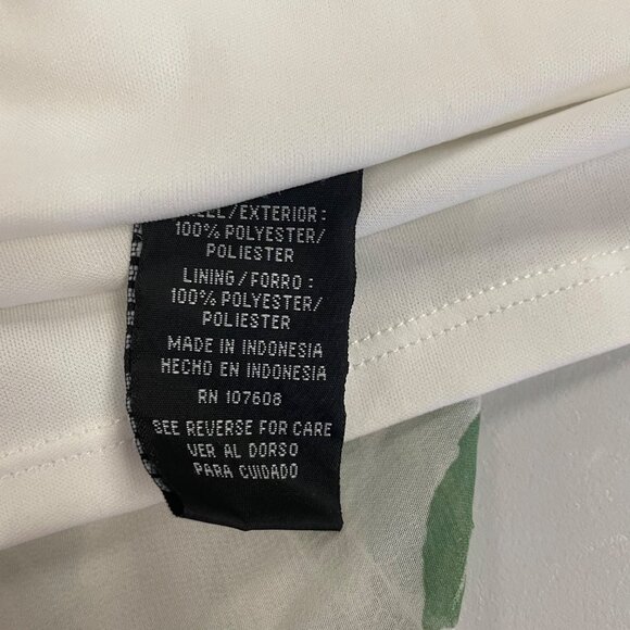 R&K Floral Maxi Dress Sleeveless Ruffle Green/Multi Size 16 Belted - Picture 9 of 9